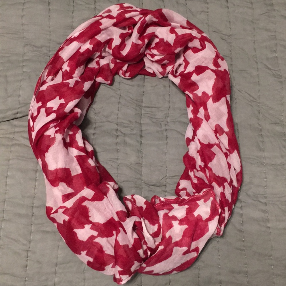 Alma-Mater Burgundy Texas State Print Scarf